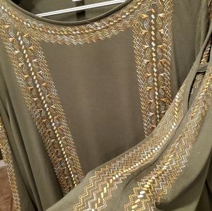 Westport cut out sleeve blouse top boho